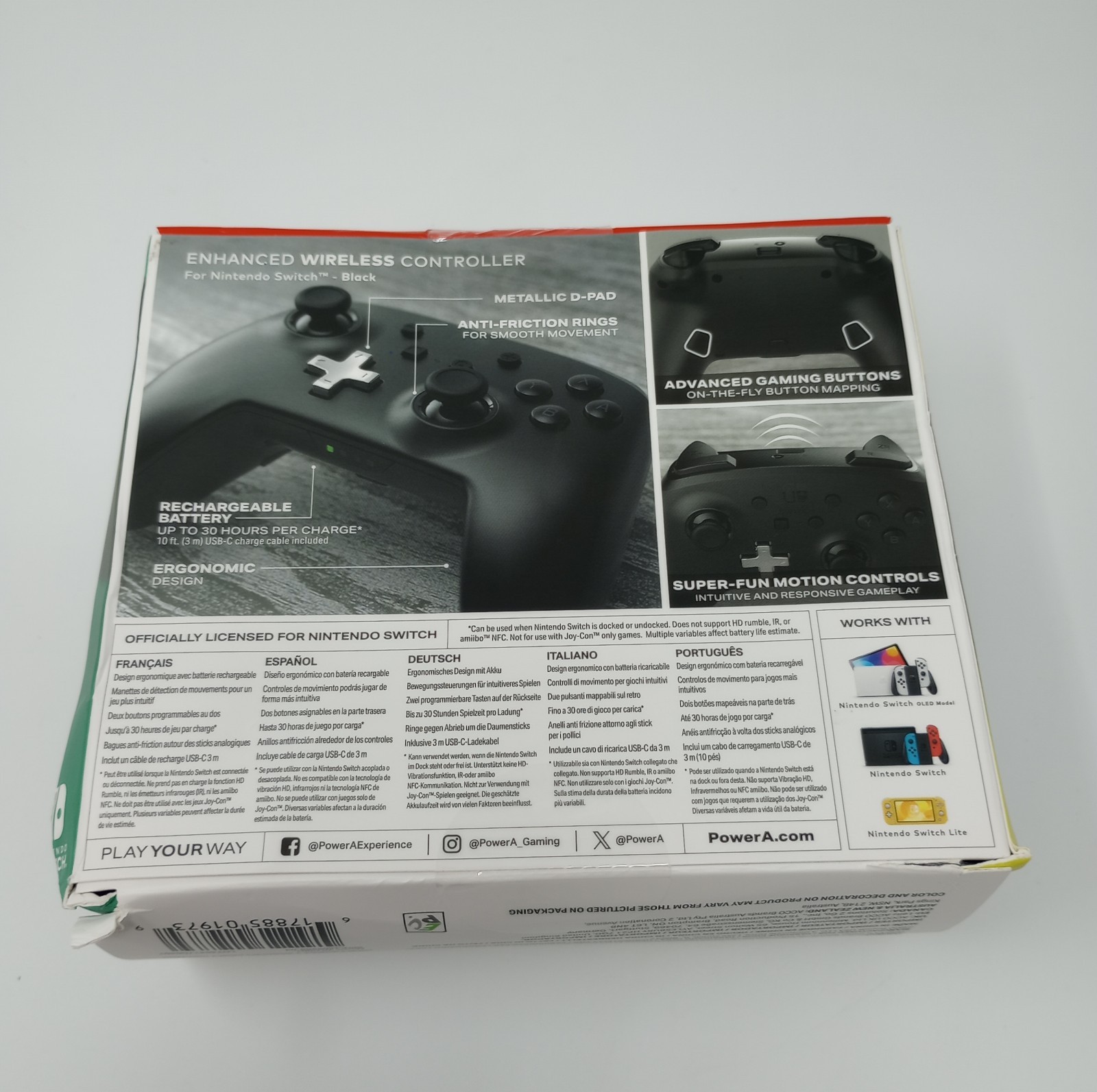 Nintendo Switch PowerA Enhanced Wireless Controller NEW!