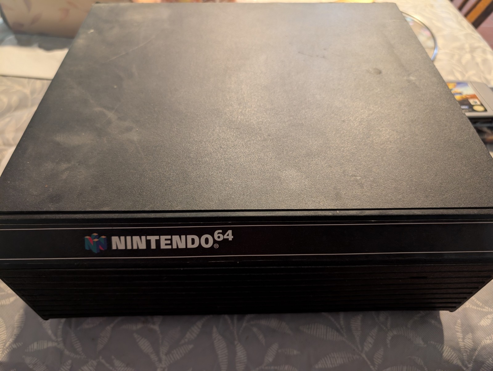 N64 Game Bundle With Nintendo Black Rigid Plastic Game Case