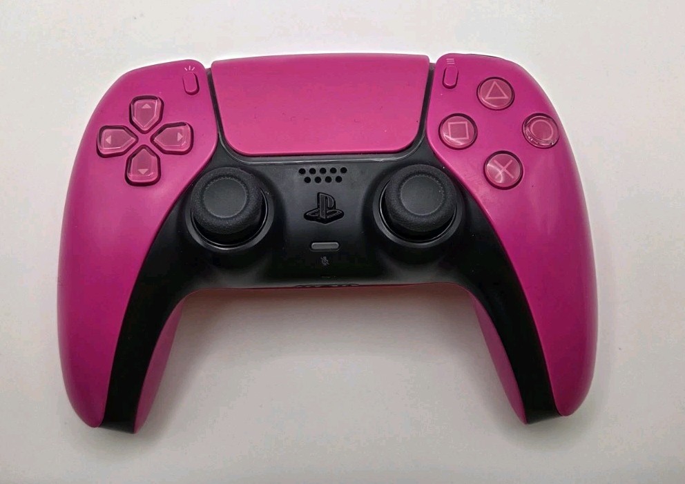 PS5 DualSense Controller With Upgraded TMR Joysticks -Nova Pink