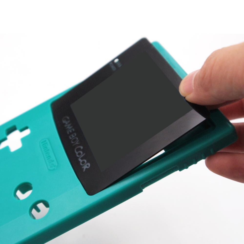 Touch Laminated OLED Screen AMOLED Screen+Pre-cut Case W/1500mAh Battery For GBC