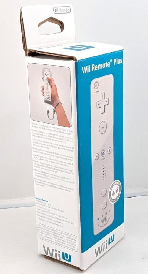 OEM Nintendo Wii U Motion Plus Remote White RVL-036 Controller NEAR MINT w/BOX