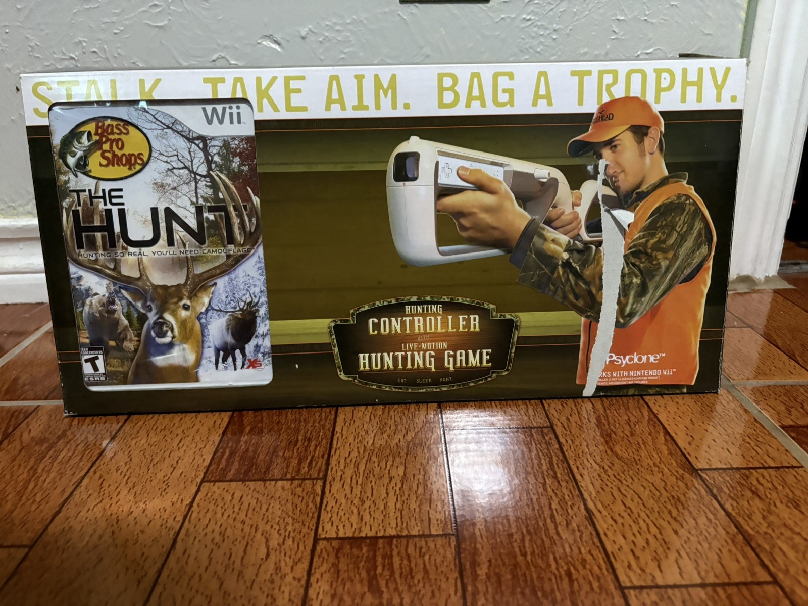 Psyclone The Hunt Nintendo Wii Bundle Bass Pro Shop BPS6601 – New Open Box