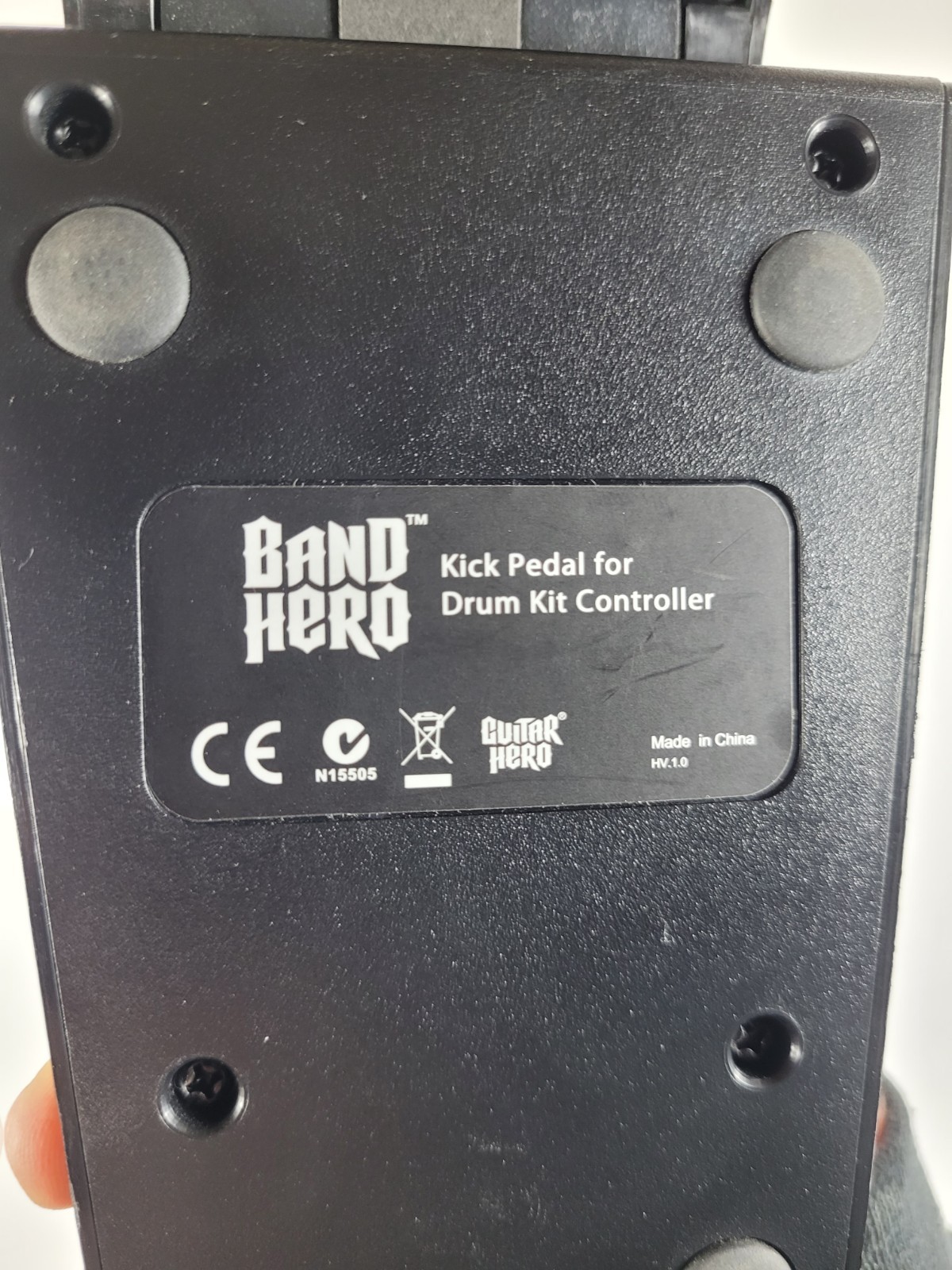 Activision Band Hero Kick Pedal For Drum Kit N15505 Xbox 360/Wii/PS3 *No Cord
