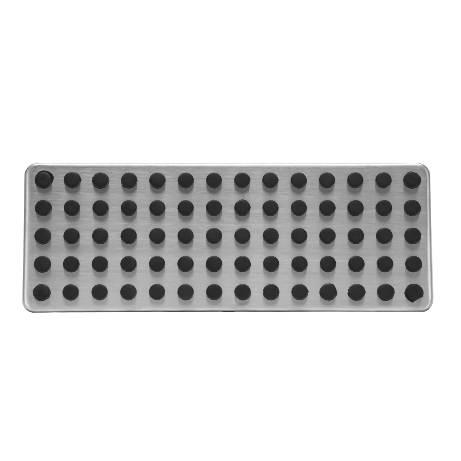 Steel Footrest Foot Rest Dead Pedal Pad Cover for C E S SLK6704