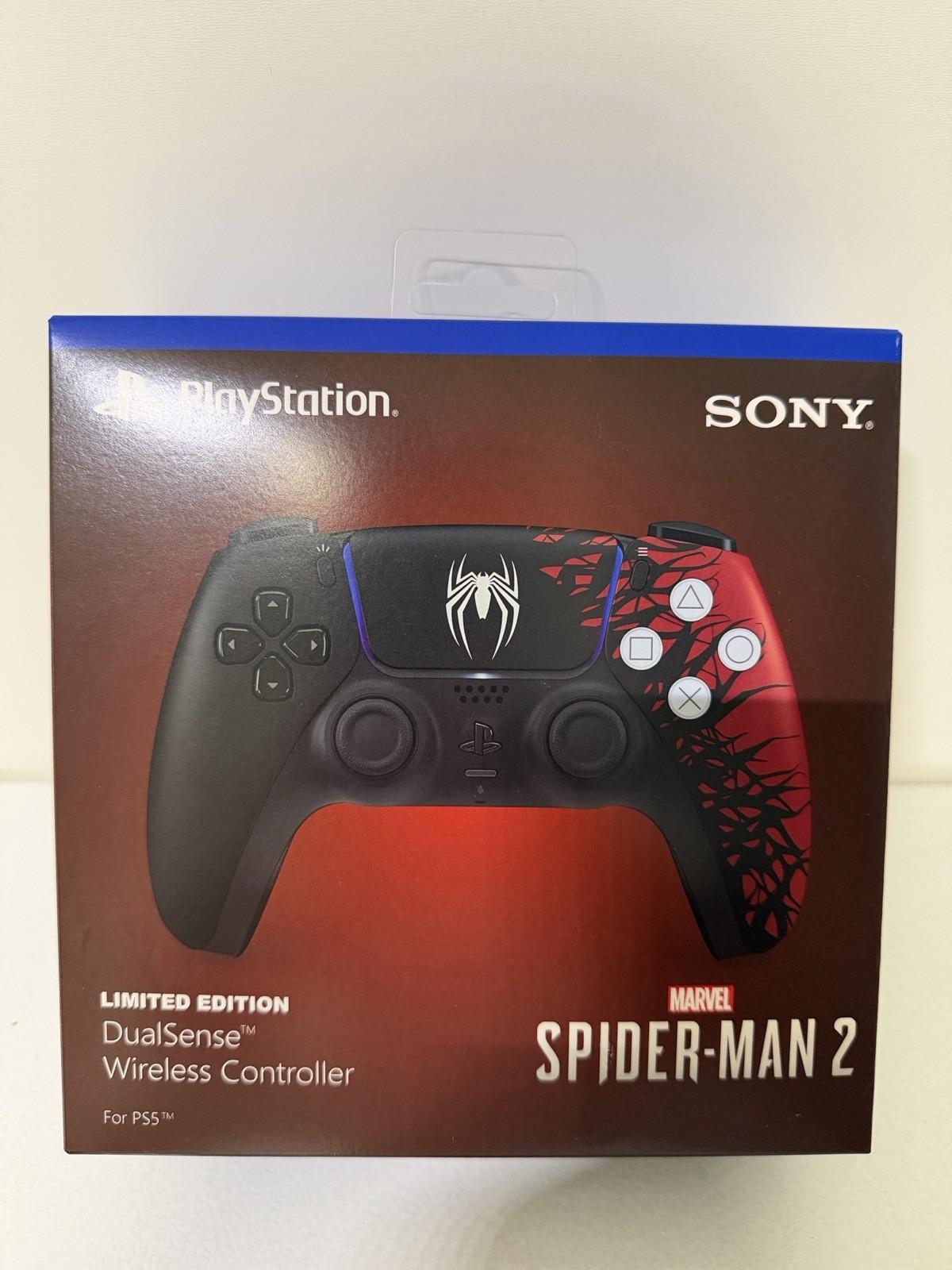 Sony DualSense Wireless Controller – Spider-Man 2 Limited Edition
