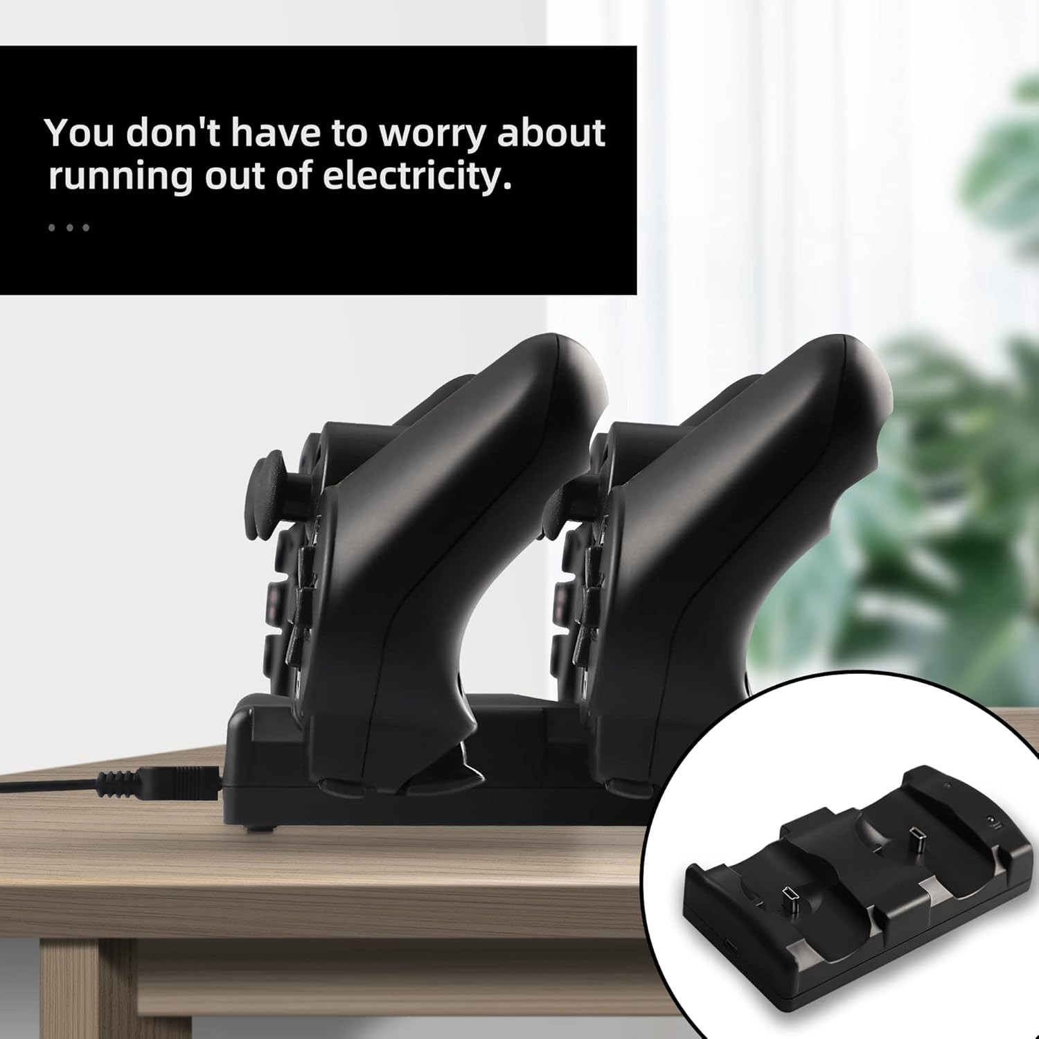 PS3 Controller Charger Station, Charging Dock for Sony Playstation 3 Original W