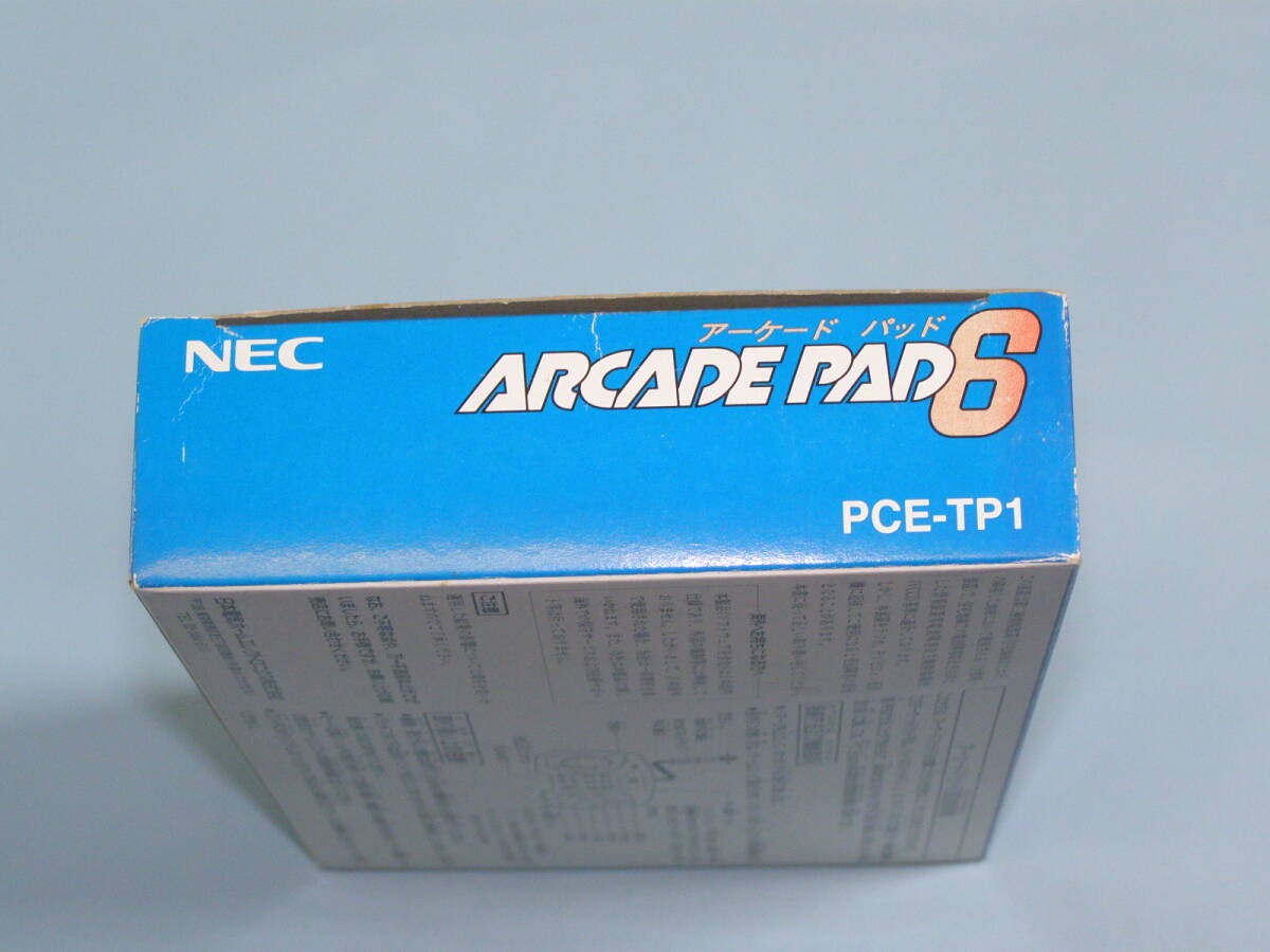 NEC PC Engine Control Joy Pad Controller ARCADE PAD 6 PCE-TP1 New Old Stock NOS
